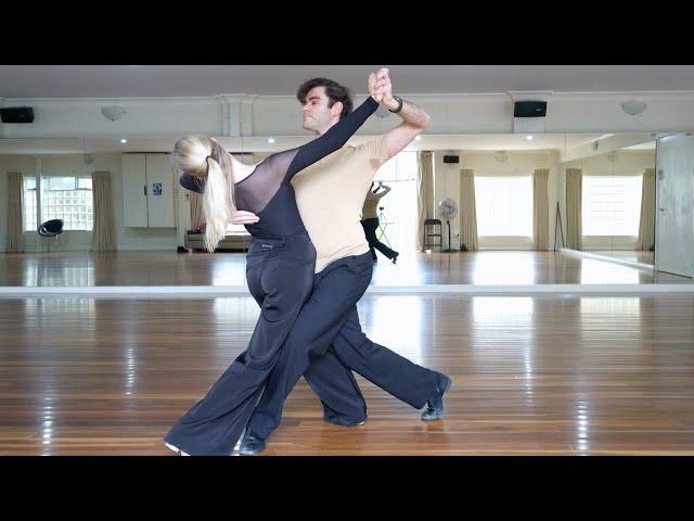 Telespin, Reverse Pivot, Reverse Turn & Contra Check | Tango (Advanced)