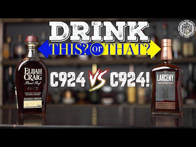 Can Larceny B.P. Finally Take Down Elijah Craig Barrel Proof Bourbon?! (C924 reviews)