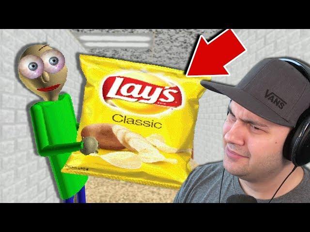 Baldi LOVES Potato Chips... And its weird... | Baldi's Basics