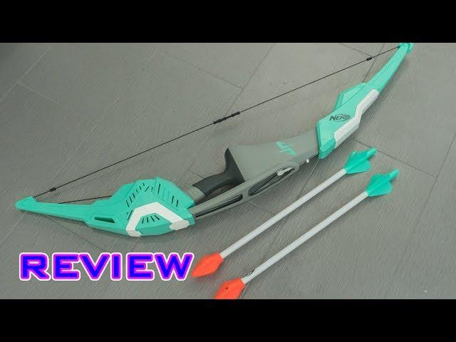 [REVIEW] Nerf Dude Perfect Signature Bow Unboxing, Review, & Firing Demo