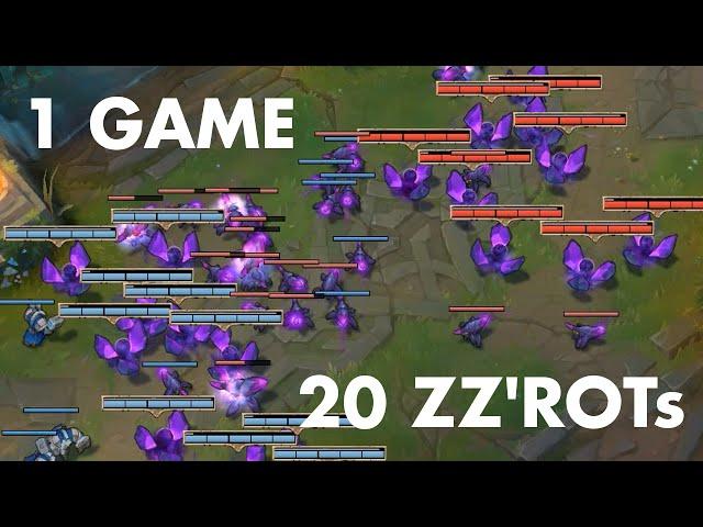 20 ZZ'ROTs in 1 Game!!