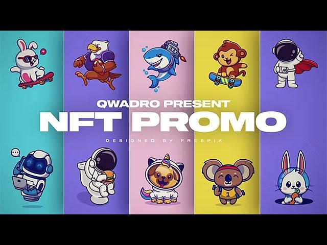 NFT Promo Collection ( After Effects Template )  AE Templates #nft