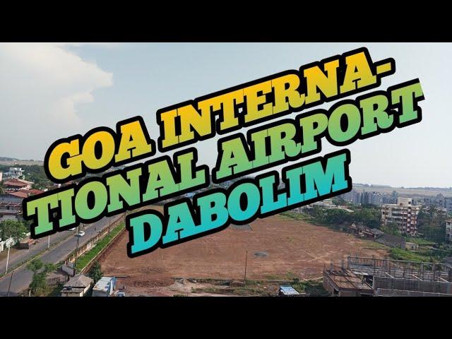 Goa International Airport Indigo | Goa To Mumbai By Flight | Goa Dabolim International Airport