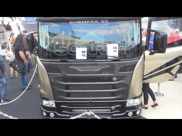 Scania Chimera 2190 hp Truck Exterior and Interior in 3D