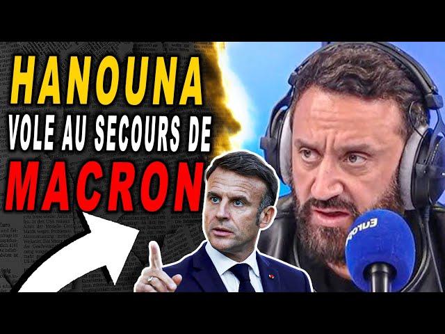 HANOUNA vole au secours de MACRON, Avocate malaisante de MAZAN, Le térro ALLEMAND n'est pas térro