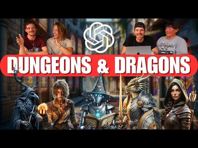 AI Dungeon Master: Epic D&D Adventure with ChatGPT!