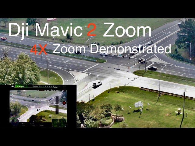 DJI Mavic 2 Zoom testing 4x Zoom