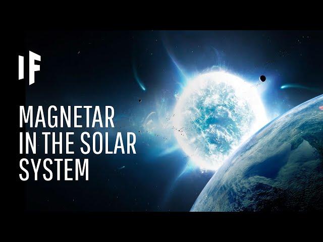 What If a Magnetar Entered Our Solar System?