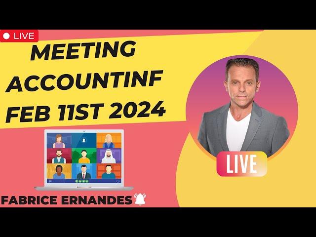 Meeting Accounting Feb 11st 2024 | business meeting conversation || Fabrice ERNANDES