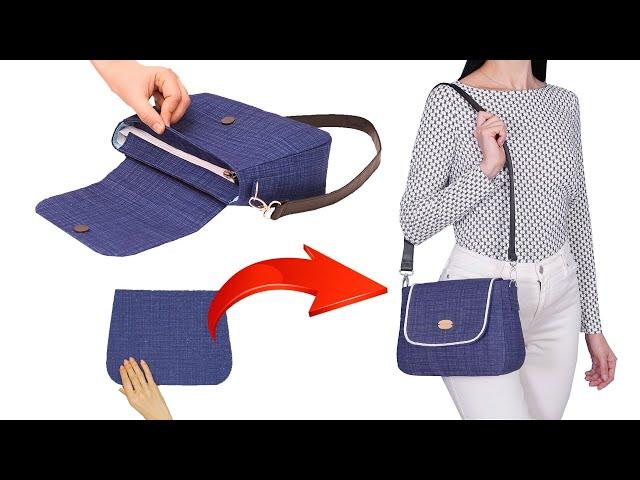 An easy way to sew a small bag - even a beginner can handle it!