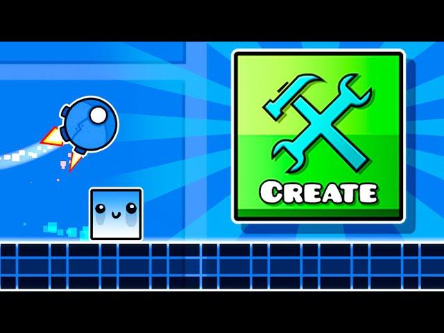 ВПЕРВЫЕ ЗАШЕЛ В РЕДАКТОР GEOMETRY DASH 2.2