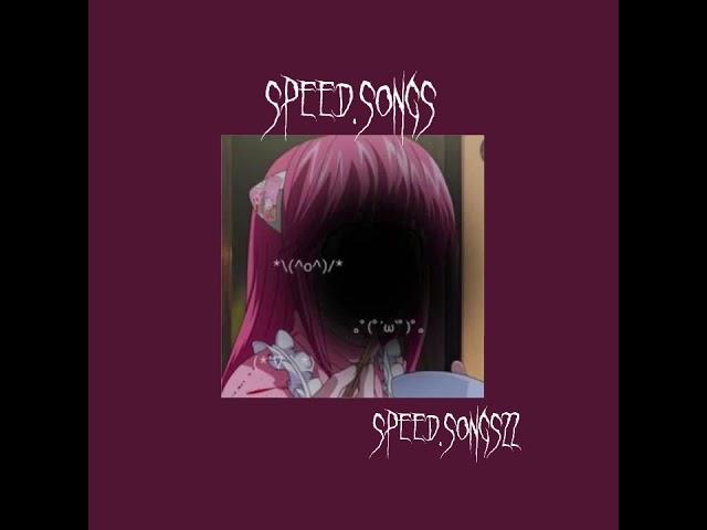 каждый день я плачу и думаю//speed songs