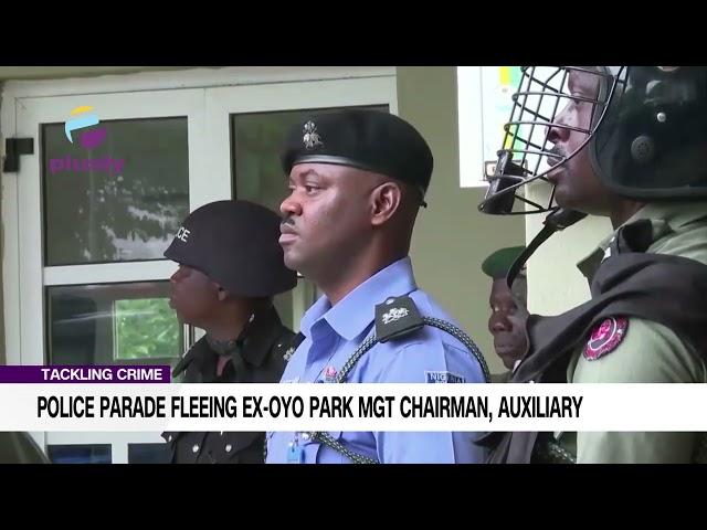 Tackling Crime Police Parade Fleeing Ex Oyo Park Mgt Chairman, Auxiliary