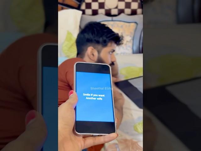 He is Fighting for His life️️ Try with your partnerit will be fun #sheethalandvinu