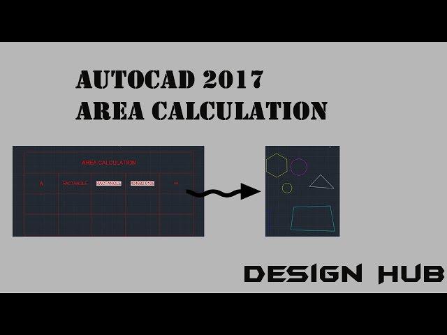 Autocad 2017 area calculation of polyline using adding field varible