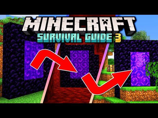 How to Link Nether Portals! ▫ Minecraft Survival Guide S3 ▫ Tutorial Let's Play [Ep.39]