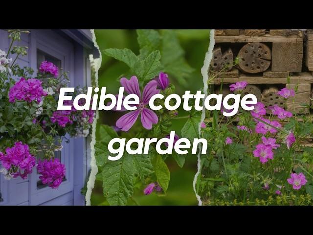 Growing flowers and food together - the new trend for old cottage garden style