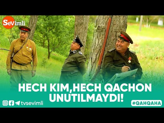 QAHQAHA - HECH KIM,HECH QACHON UNUTILMAYDI!