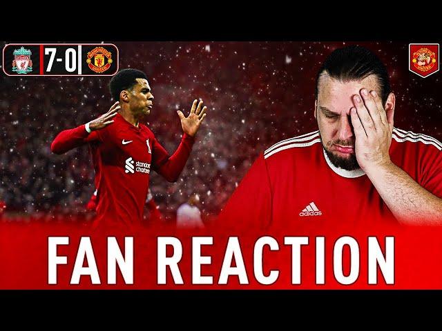 RANT  Meltdown! Liverpool 7-0 Man Utd GOALS United Fan REACTS Rage