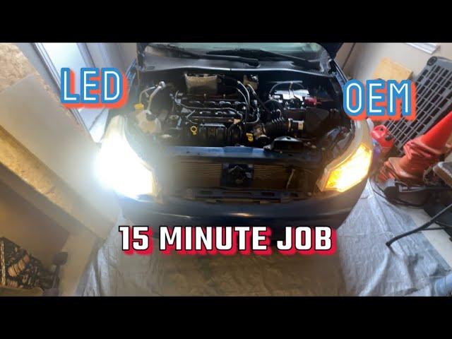 How to replace Ford Focus Headlight/Fog light Bulbs.