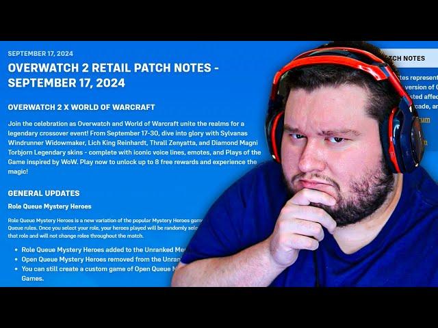 Tanks Got BIG NERFS | Overwatch 2 Season 12 Midseason Patch Notes