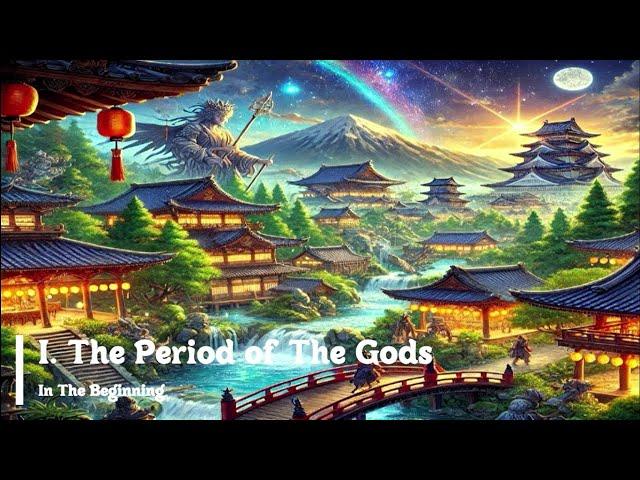 Myths and Legends of Japan Audiobook | I. The Period of The Gods (Subtitles ON)