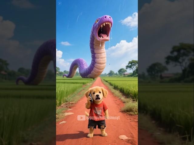 The poor puppy rescue pregnant caterpillar #puppy #rescue #caterpillar #animals #funny