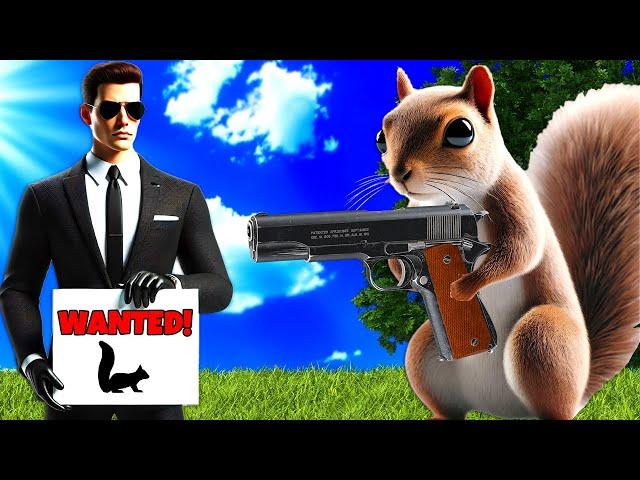 I Became a Squirrel With A Gun and BROKE the Law!