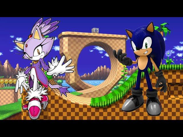 Blaze VS Sonic Black