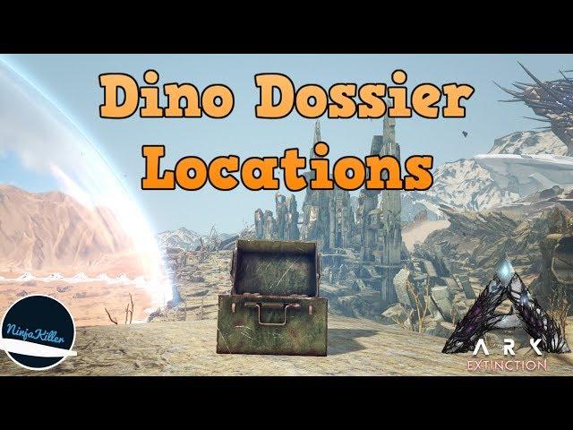 Extinction Dino Dossier Explorer note locations Ark Survival Evolved / Ninjakiller560