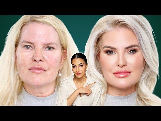 Look 10 Years Younger in 10 Minutes using POWDER FOUNDATION