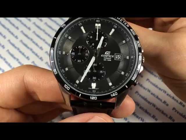 Casio EDIFICE EFR-512L-8A - видеообзор часов | Watch-Forum.RU