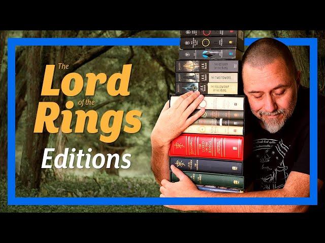 Lord of the Rings – my collection of Tolkien editions