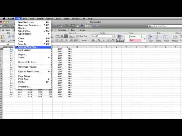 How to Save Excel File as a CSV File