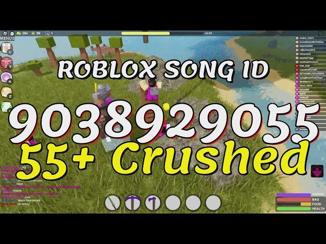 55+ Crushed Roblox Song IDs/Codes