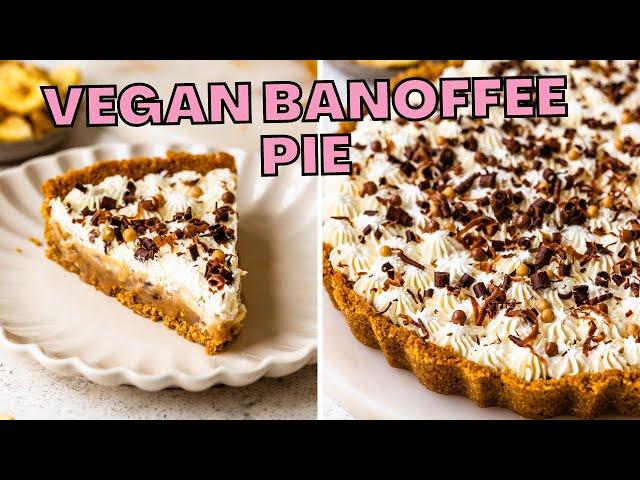 Vegan Banoffee Pie