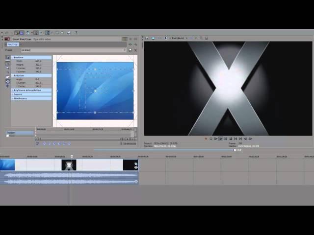 How To Convert 4:3 Videos To 16:9 (Widescreen) In Sony Vegas