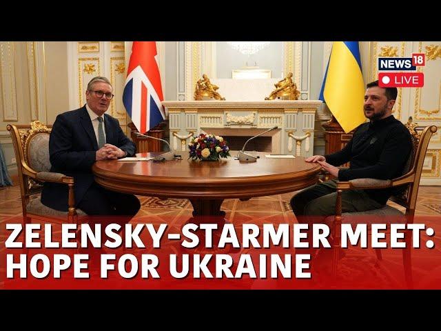 LIVE | Zelensky Starmer Meeting | UK PM Supports Ukraine President Zelensky After Trump Fiasco |N18G