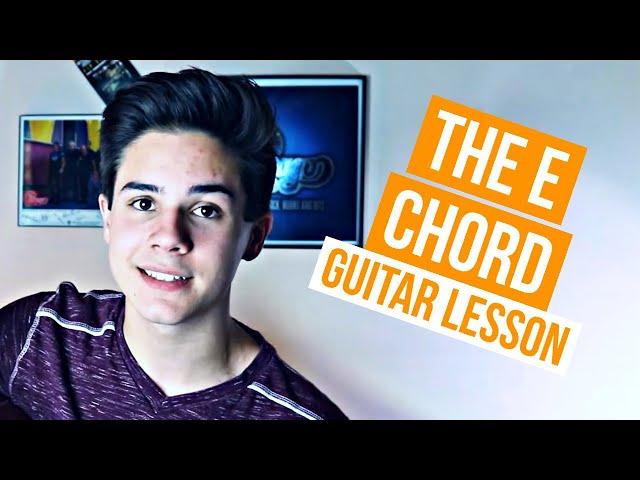 BEGINNERS BASICS: The E Maj CHORD Guitar Tutorial