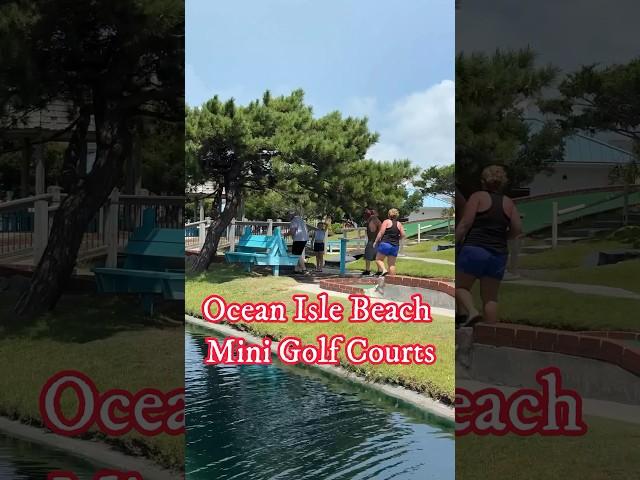 Which is the best Mini golf course in #oceanislebeach #minigolf