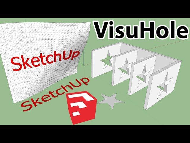How to Use VisuHole Plugin in SketchUp