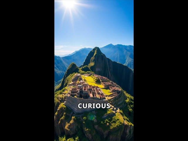 The Agricultural Genius of the Incas at Machu Picchu