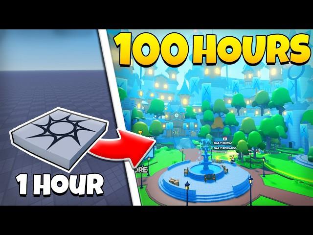 I Made a Roblox Game in 100 Hours...