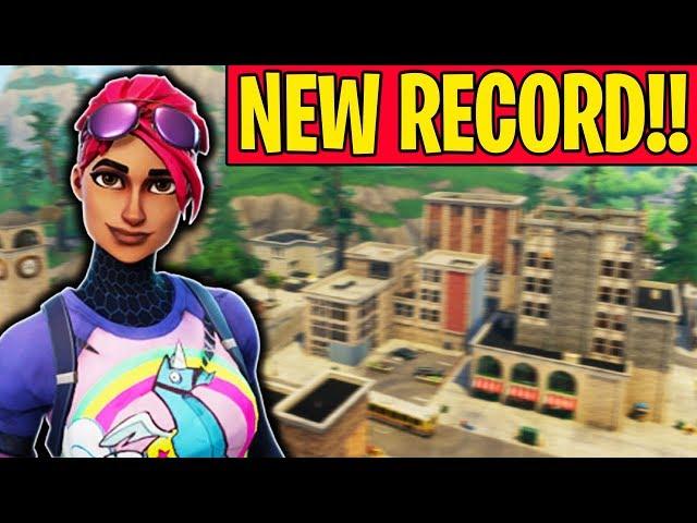 NEW KILL RECORD IN FORTNITE BATTLE ROYALE!!!! (Cizzorz Solo Squad Kill Record)