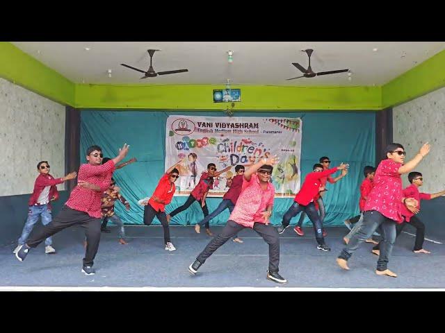 Children's day celebration | 24-25 | 5th Boys dance | Pottu thakku song | Vani Vidyashram school