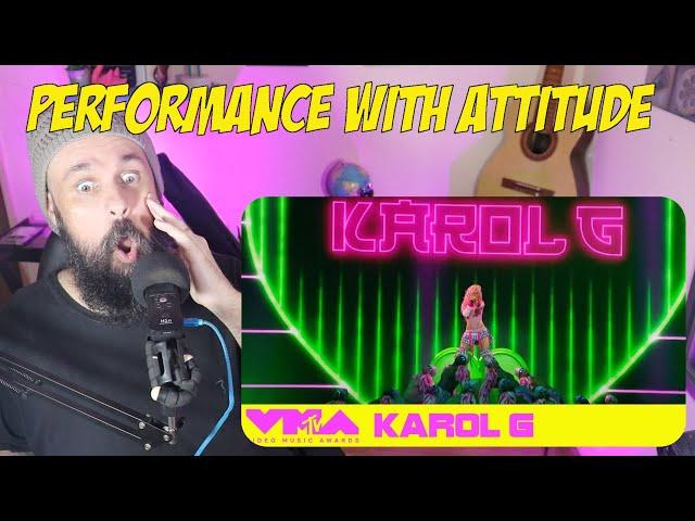 METAL SINGER REACTS TO KAROL G "OKI DOKI TÁ OK" VMAs 2023 REACCIÓN