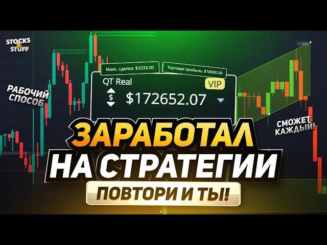 СТРАТЕГИЯ Бинарных Опционов! 13.000$ ЗА ДЕНЬ! Повторит любой НОВИЧОК! Покет Опшн стратегия