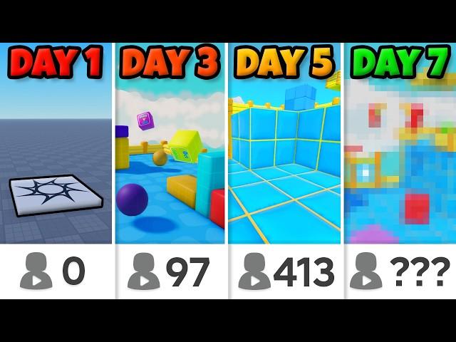 I Updated my Roblox Game in 1 Week!