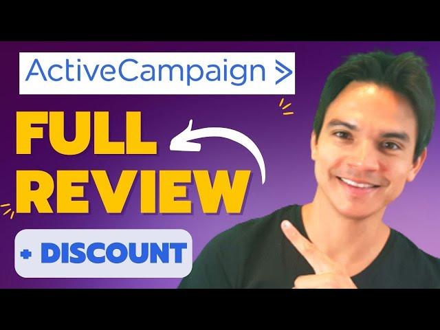 ActiveCampaign Review 2024 | ActiveCampaign Demo and Reviews - Pros and Cons (+Discount)