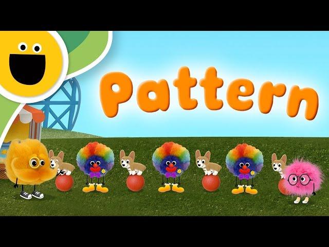 Pattern | Words with Puffballs (Sesame Studios)